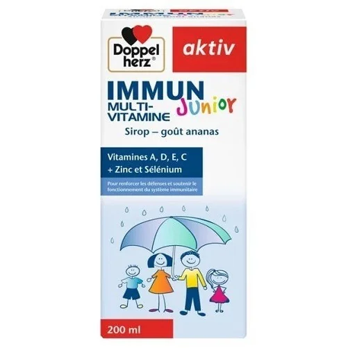 AKTIV IMMUN JUNIOR MULTIVITAMINES SIROP 200 ML