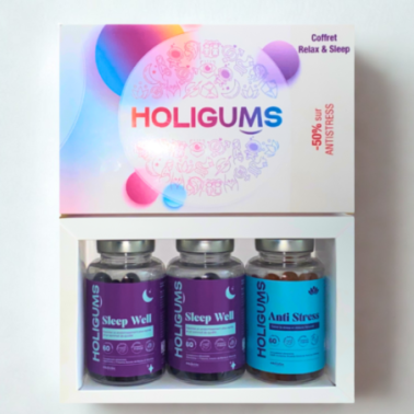 HOLIGUMS SLEEP WELL 60 GUMMIES+ANTI STRESS 60 GUMMIES (-50%) HOLIGUMS SLEEP WELL 60 GUMMIES+ANTI STRESS 60 GUMMIES (-50%)