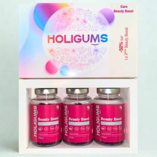 HOLIGUMS BEAUTY BOOST 60 GUMMIES+LA 3 EME (-50%)