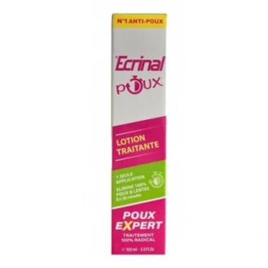 ECRINAL LOTION TRAITANTE ANTI POUX ET LENTES 100ML ECRINAL LOTION TRAITANTE ANTI POUX ET LENTES 100ML