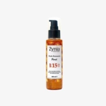 ZYNIA HUILE BRONZANTE MONOI SPF15 100ML