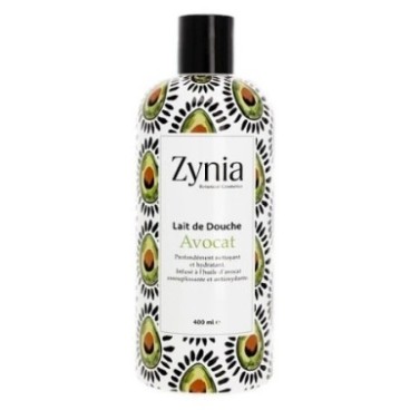 ZYNIA LAIT DE DOUCHE AVOCAT 400ML