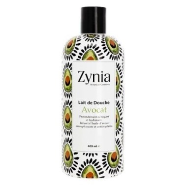 ZYNIA LAIT DE DOUCHE AVOCAT 400ML ZYNIA LAIT DE DOUCHE AVOCAT 400ML