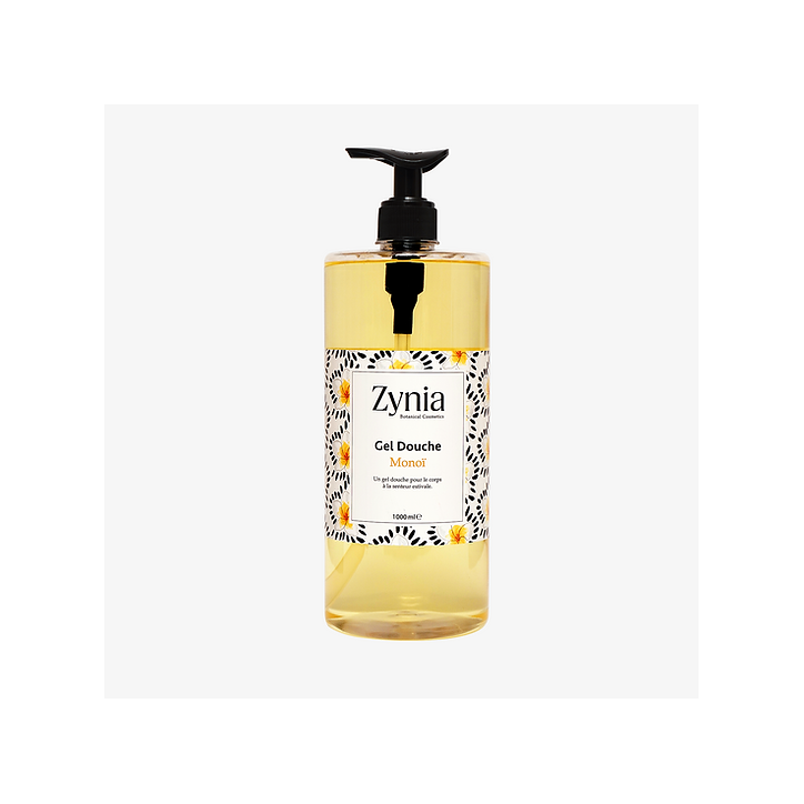 ZYNIA GEL DOUCHE MONOÏ 1000ML