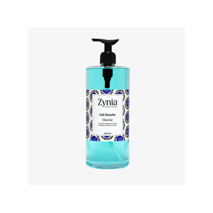 ZYNIA GEL DOUCHE MARINE 1000ML