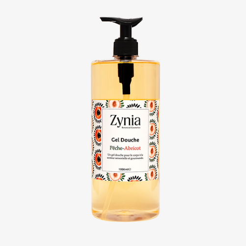 ZYNIA GEL DOUCHE ABRICOT 1000ML