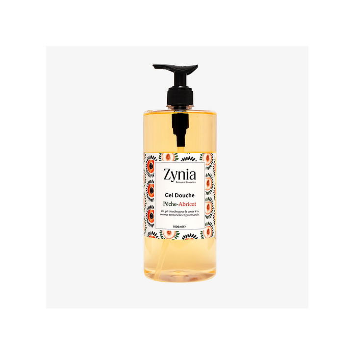 ZYNIA GEL DOUCHE ABRICOT 1000ML