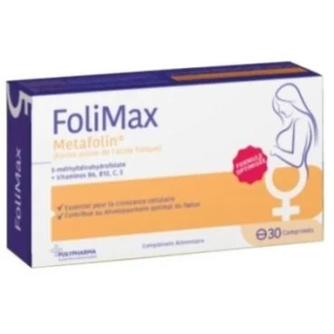 POLYPHARLA FOLIMAX 30 COMPRIMES