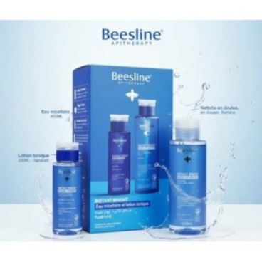 BEESLINE COFFRET INSTANT BRIGHT EAU MICELLAIRE + LOTION TONIQUE