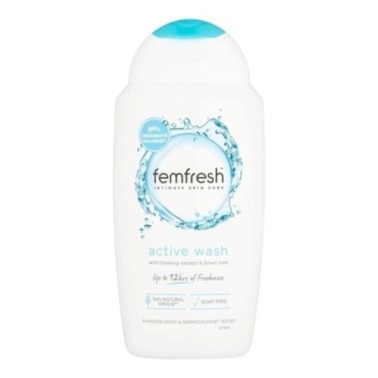 FEMFRESH ACTIVE WASH GEL LAVANT INTIME 250ML FEMFRESH ACTIVE WASH GEL LAVANT INTIME 250ML