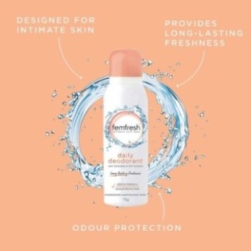 FEMFRESH DÉO SPRAY SOIN QUOTIDIEN 125ML