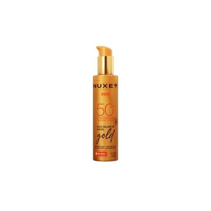 NUXE SUN HUILE SOLAIRE GOLD SPF50 150ML