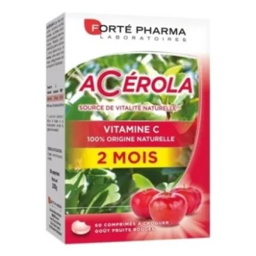 FORTÉ PHARMA ACÉROLA 60 COMPRIMÉS À CROQUER