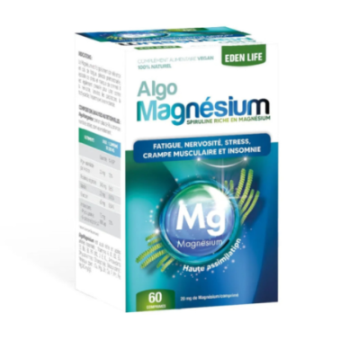 EDEN LIFE ALGO MAGNESIUM 60 COMPRIMES EDEN LIFE ALGO MAGNESIUM 60 COMPRIMES