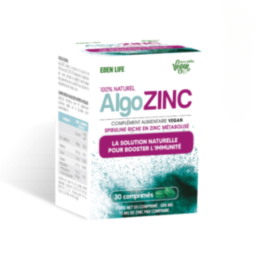 EDEN LIFE ALGOZINC 30 COMPRIMES EDEN LIFE ALGOZINC 30 COMPRIMES