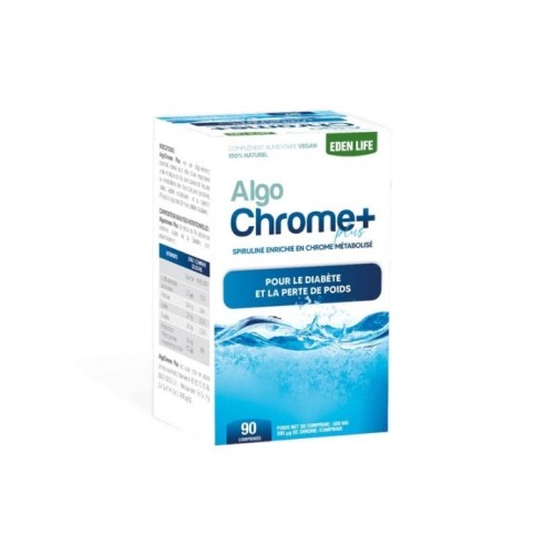 EDEN LIFE ALGO CHROME PLUS 90 COMPRIMES