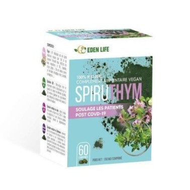 EDEN LIFE SPIRUTHYM 60 COMPRIMES EDEN LIFE SPIRUTHYM 60 COMPRIMES