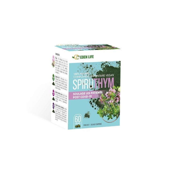 EDEN LIFE SPIRUTHYM 60 COMPRIMES