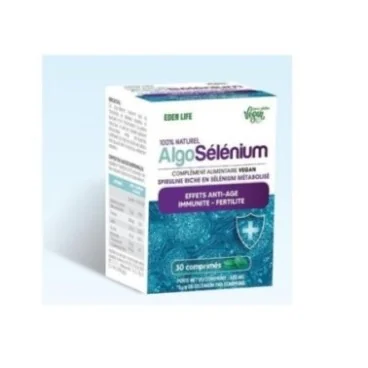 EDEN LIFE ALGO SELENIUM 30 COMPRIMES