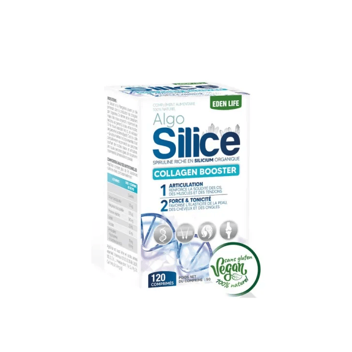 EDEN LIFE ALGO SILLICE COLLAGEN BOOSTER 120 COMPRIMES