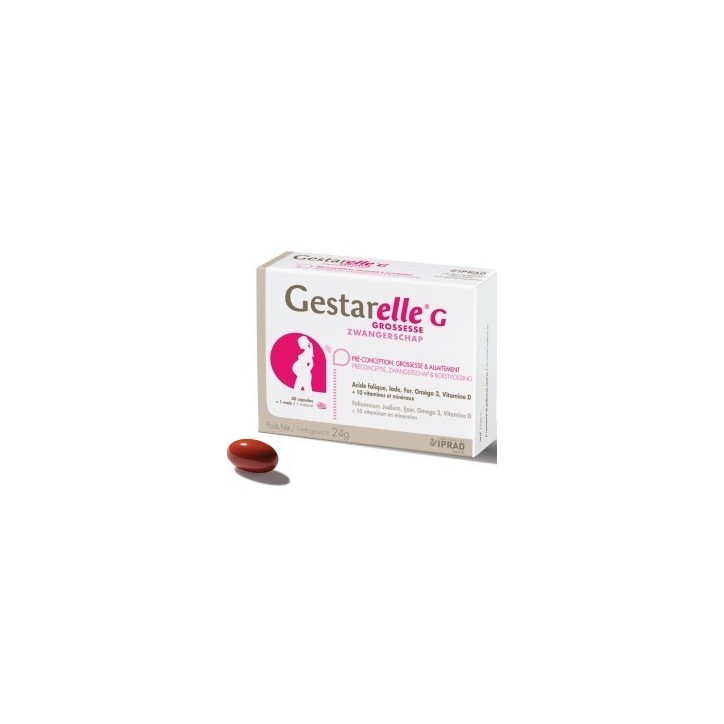 IPRAD GESTARELLE G GROSSESSE 30 CAPSULES