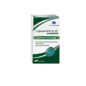 PHARMAHEALTH LIPOSOVIT K2 D3 30 GÉLULES