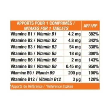 ERIC FAVRE VITAMINE B MAX MÉTABOLISME ÉNERGÉTIQUE 30 COMPRIMES