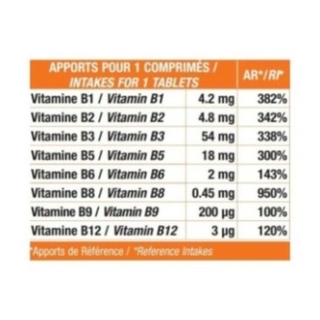 ERIC FAVRE VITAMINE B MAX MÉTABOLISME ÉNERGÉTIQUE 30 COMPRIMES