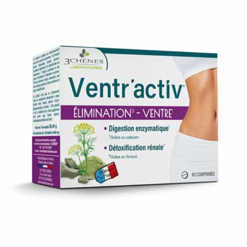 3 CHENES VENTR’ACTIV 60 COMPRIMES