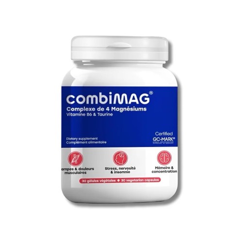 COMBIMAG 30 GELULES VEGETALES