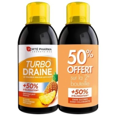 Forté Pharma Turbo Draine Ananas 2x500ml