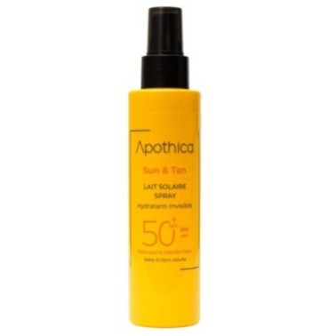 APOTHICA LAIT SOLAIRE SPRAY 150ML