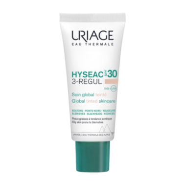URIAGE HYSEAC 3 REGUL SOIN GLOBAL TEINTE SPF30 40ML URIAGE HYSEAC 3 REGUL SOIN GLOBAL TEINTE SPF30 40ML