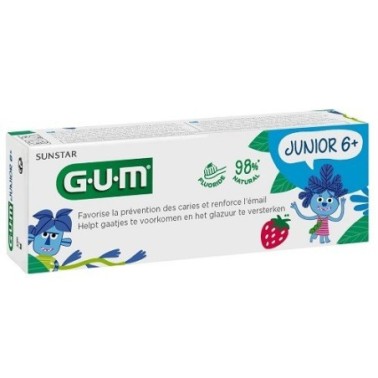 GUM JUNIOR DENTIFRICE JUNIOR 6ANS+