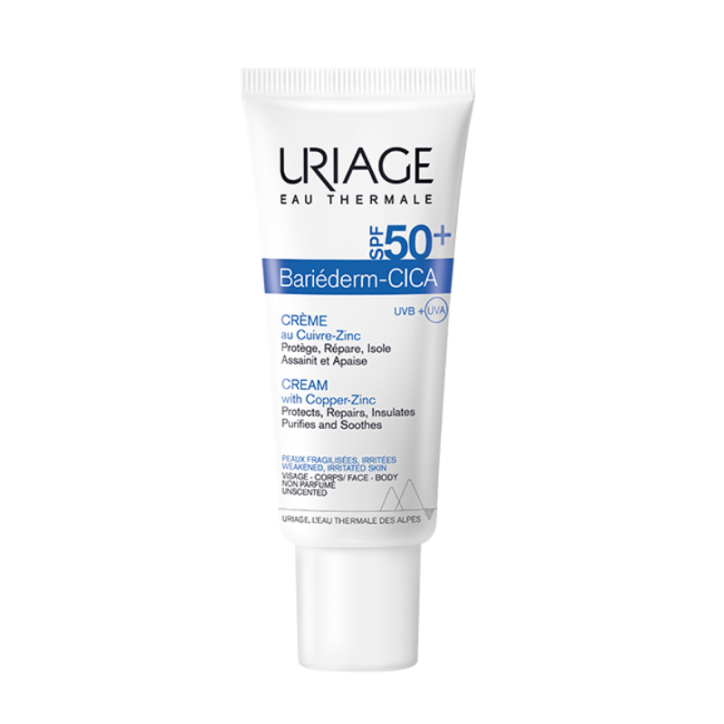 URIAGE BARIEDERM CICA CREME SPF50+ 40ML