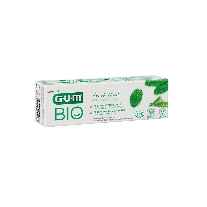 GUM BIO FRESH MINT 7020 DENTIFRICE ALOE VERA