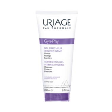 URIAGE GYN PHY GEL FRAICHEUR HYGIENE INTIME MUQUEUSES SENSIBLES 200ML URIAGE GYN PHY GEL FRAICHEUR HYGIENE INTIME MUQUEUSES SENSIBLES 200ML