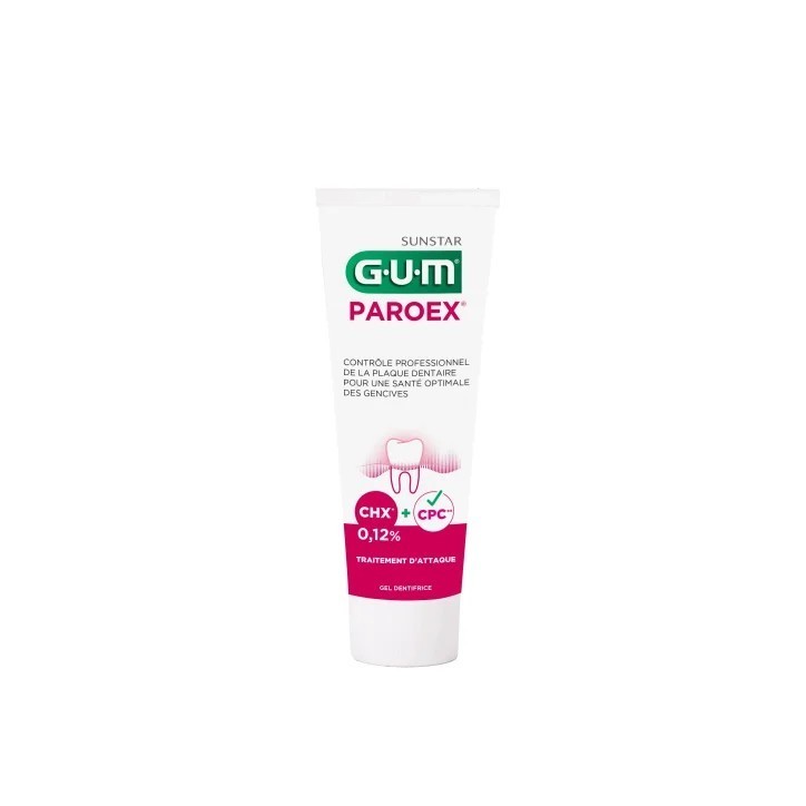 GUM DENTIFRICE PAROEX 75ML