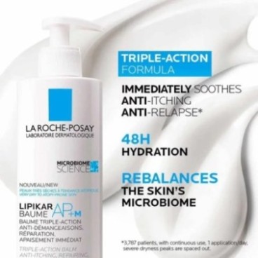 LA ROCHE POSAY LIPIKAR BAUME LIGHT AP+M 400ML