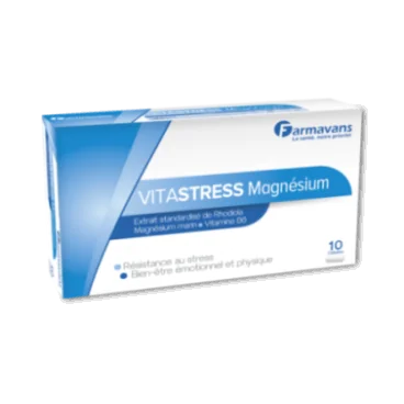 FARMAVANS VITASTRESS MAGNÉSIUM 10 GÉLULES