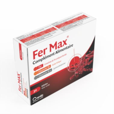 FER MAX 30 GÉLULES FER MAX 30 GÉLULES