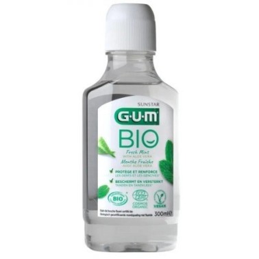 GUM BIO BAIN DE BOUCHE FLUORÉ MENTHE FRAÎCHE