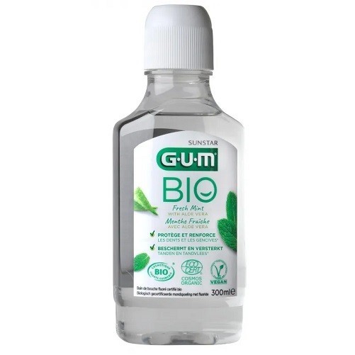 GUM BIO BAIN DE BOUCHE FLUORÉ MENTHE FRAÎCHE