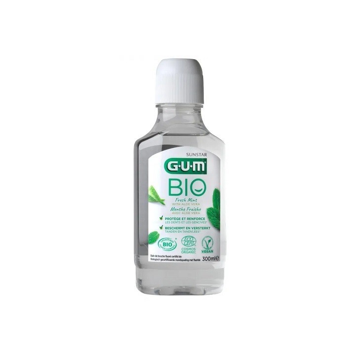 GUM BIO BAIN DE BOUCHE FLUORÉ MENTHE FRAÎCHE