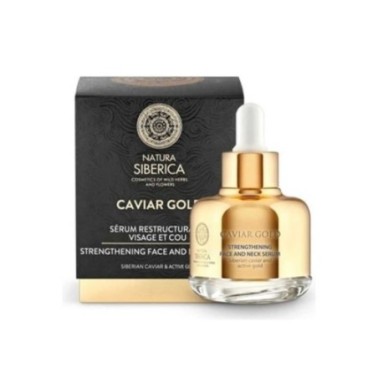 NATURA SIBERICA CAVIAR GOLD SÉRUM RESTRUCTURANT VISAGE ET COU 30ML NATURA SIBERICA CAVIAR GOLD SÉRUM RESTRUCTURANT VISAGE ET COU 30ML