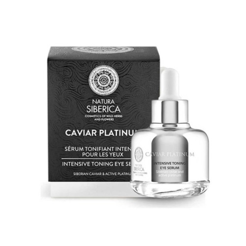 NATURA SIBERICA CAVIAR PLATINUM SÉRUM TONIFIANT INTENSIF POUR LES YEUX 30ML