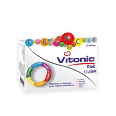 VITAL VITONIC DIAB 30 GELULES VITAL VITONIC DIAB 30 GELULES