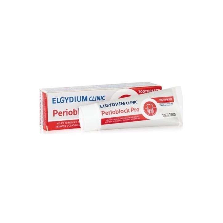 ELGYDIUM CLINIC PERIOBLOCK PRO DENTIFRICE GENCIEVES IRRITÉES 50ML