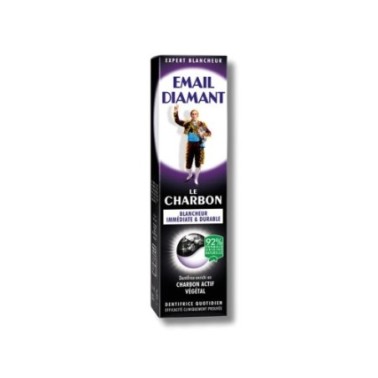 EMAIL DIAMANT DENTIFRICE CHARBON BLANCHEUR 75ML EMAIL DIAMANT DENTIFRICE CHARBON BLANCHEUR 75ML