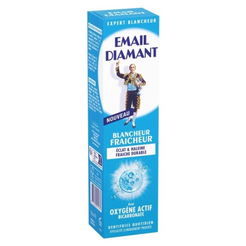 EMAIL DIAMANT DENTIFRICE FRAÎCHEUR BLANCHEUR